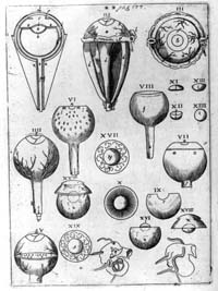 A page from a book by Kepler